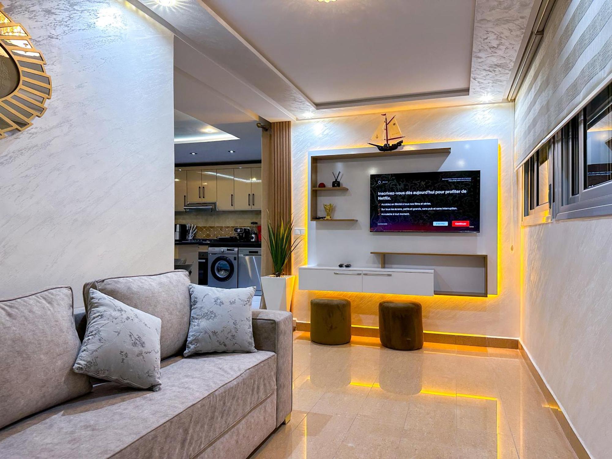 Elite Holiday Home - Luxury & Centric Flat Tanger Kültér fotó